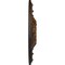 Ekena Millwork Tristan Ceiling Medallion (Fits Canopies up to 5 1/2"), Hand-Painted Rust, 26"OD x 3"P CM26TNRUS - alternate 2